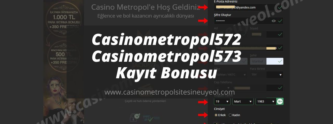 Casinometropol572 - Casinometropol573 Kayıt